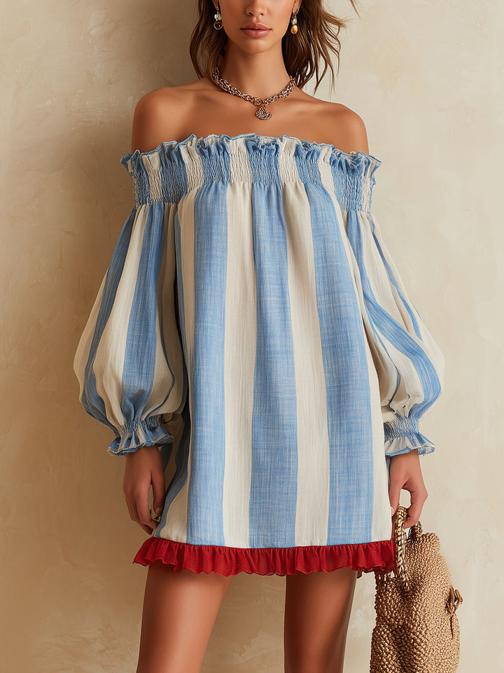 Marinière Libre | Mini-Robe Rayée
