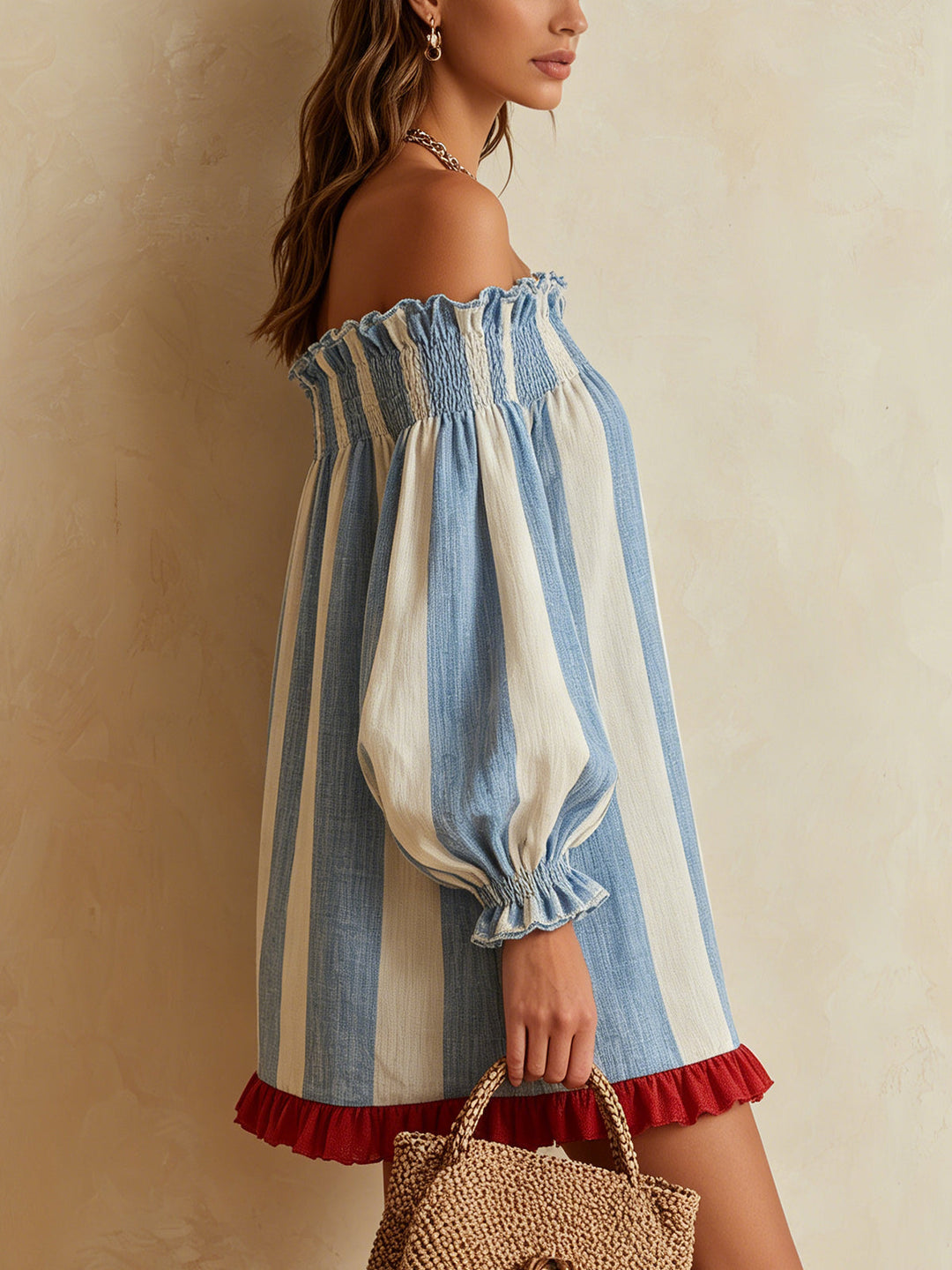 Marinière Libre | Mini-Robe Rayée