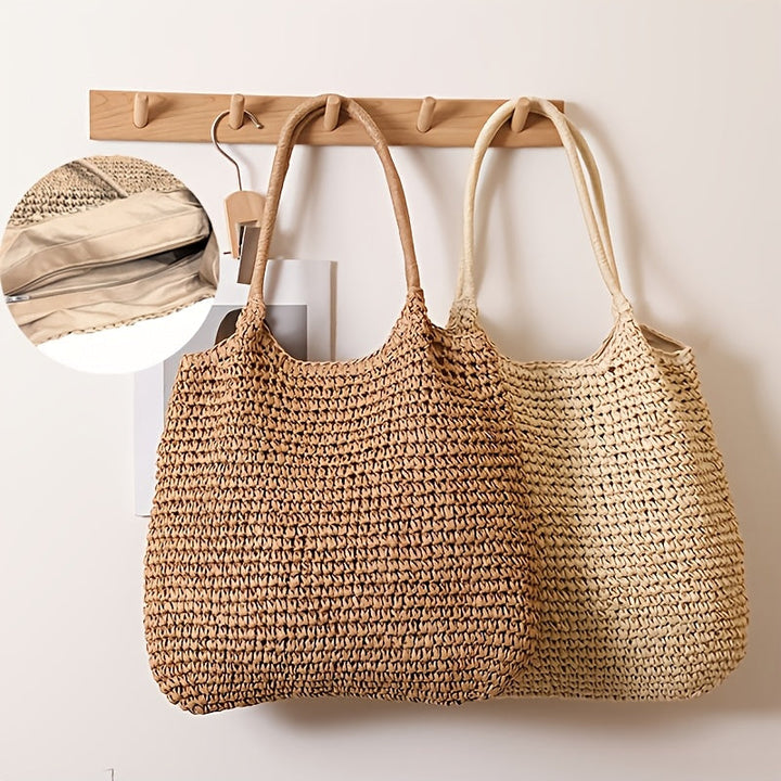 Noisette Tressée | Sac en Paille