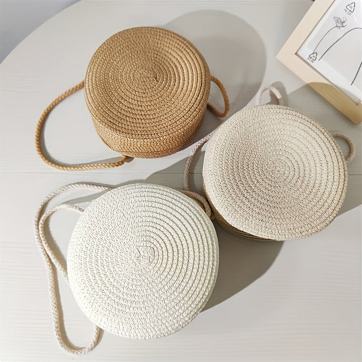 Ronde d'Été | Sac en Paille Tressée