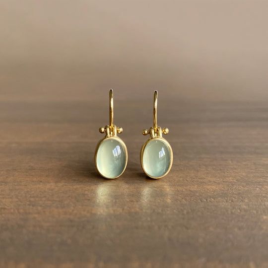 Émeraude Vintage | Boucles d'Oreilles