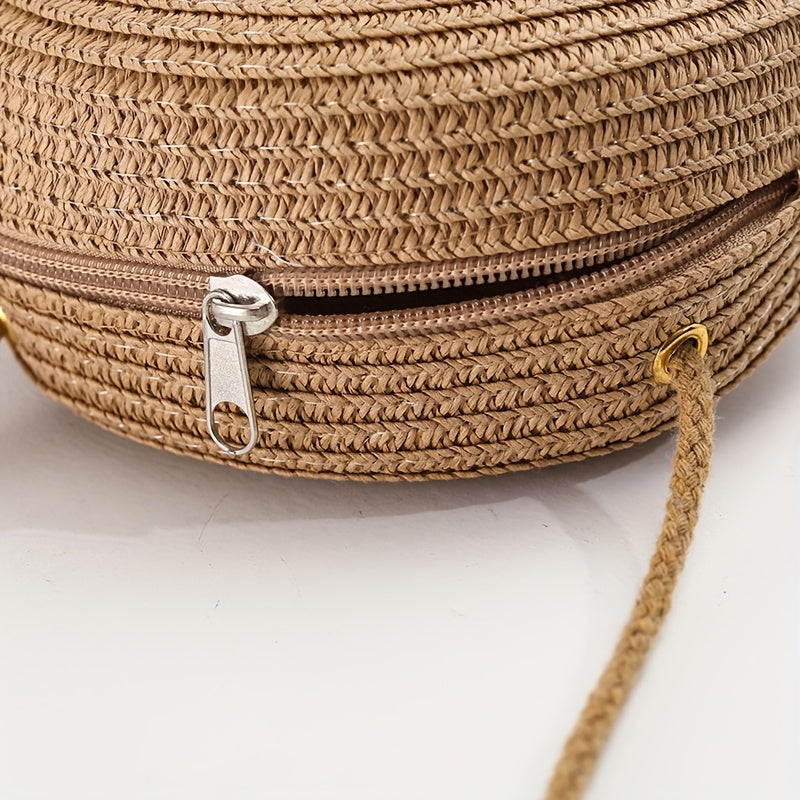 Ronde d'Été | Sac en Paille Tressée