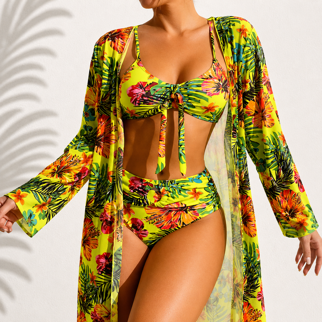 Éden Tropical | Bikini 3 Pièces