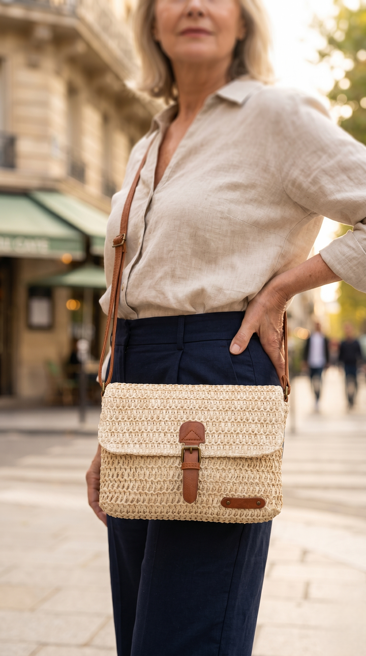 Sac Tissé Élégance