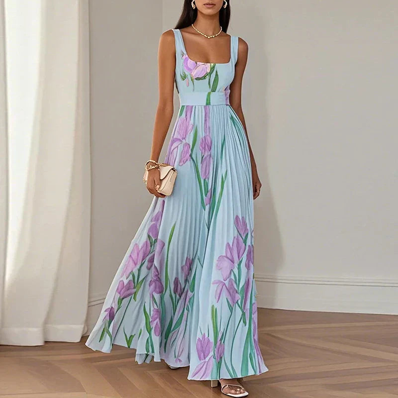 Robe Trapèze Fleurie