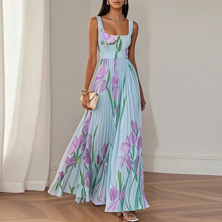 Robe Trapèze Fleurie