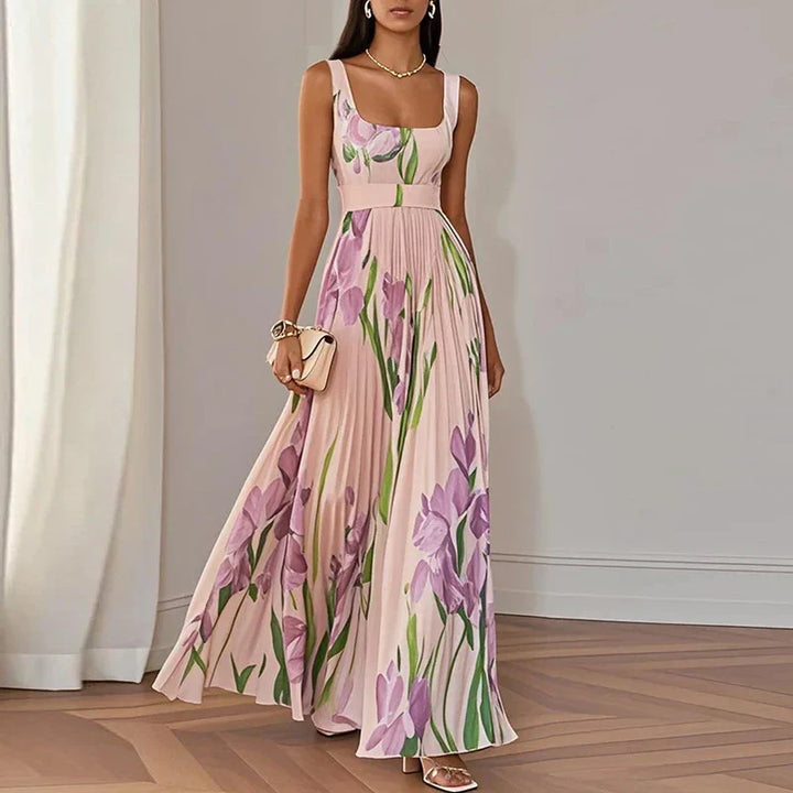 Robe Trapèze Fleurie