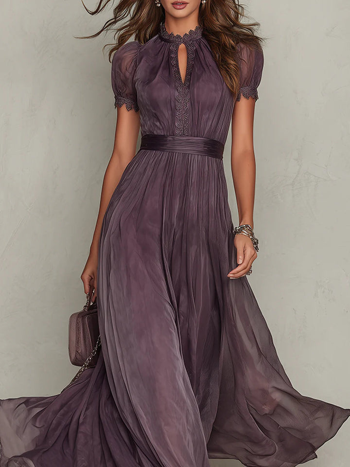 Vintage Violine | Robe Longue