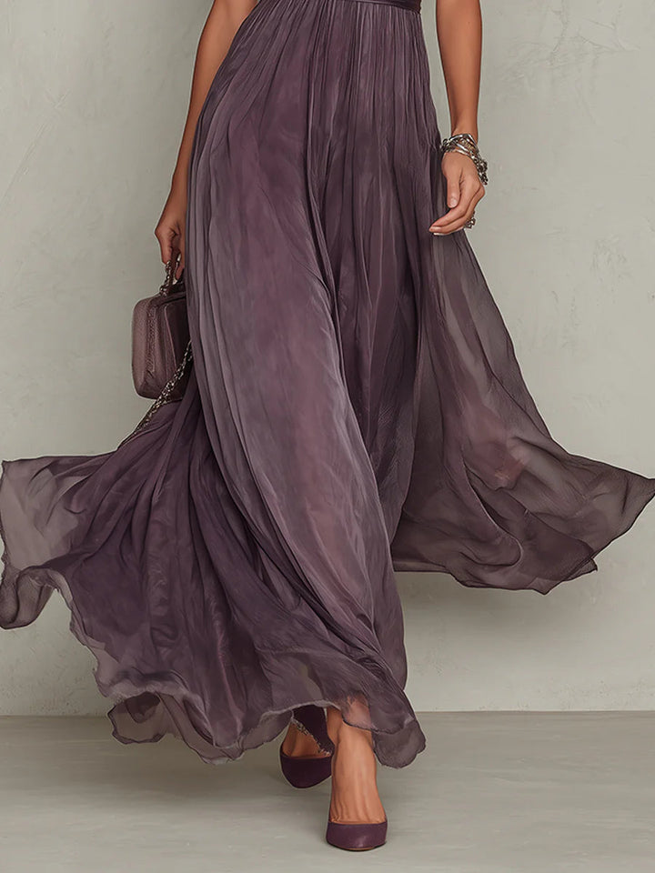 Vintage Violine | Robe Longue
