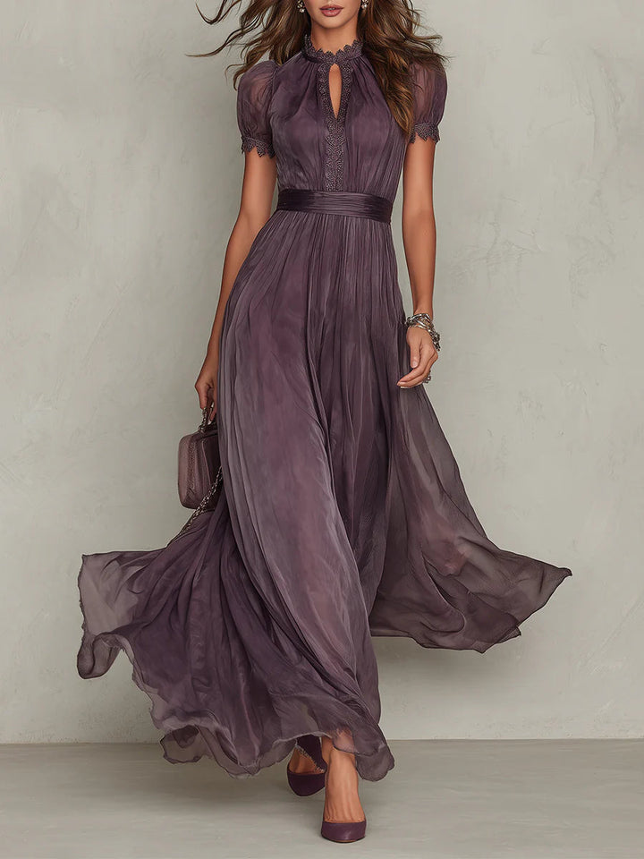Vintage Violine | Robe Longue