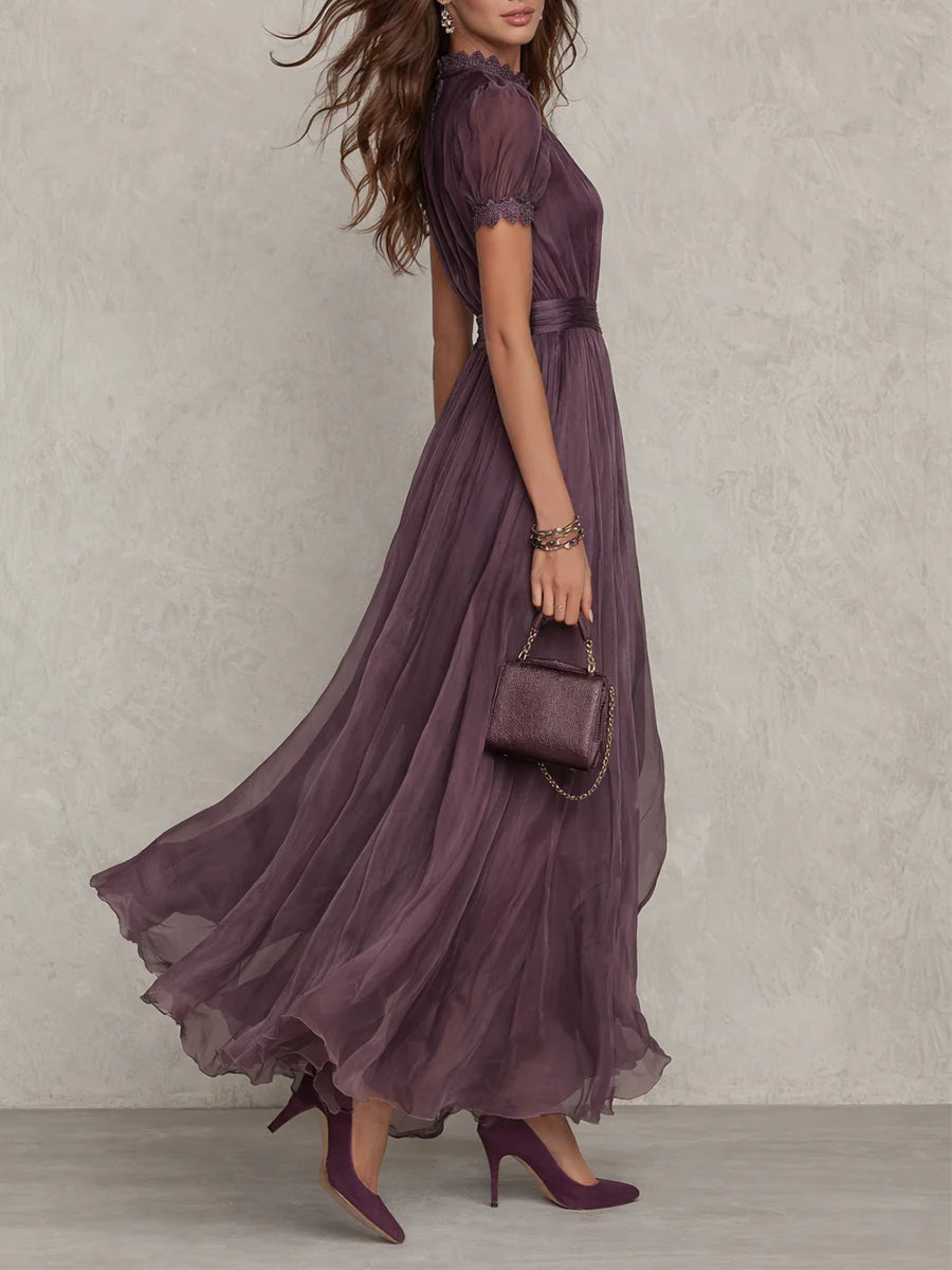 Vintage Violine | Robe Longue