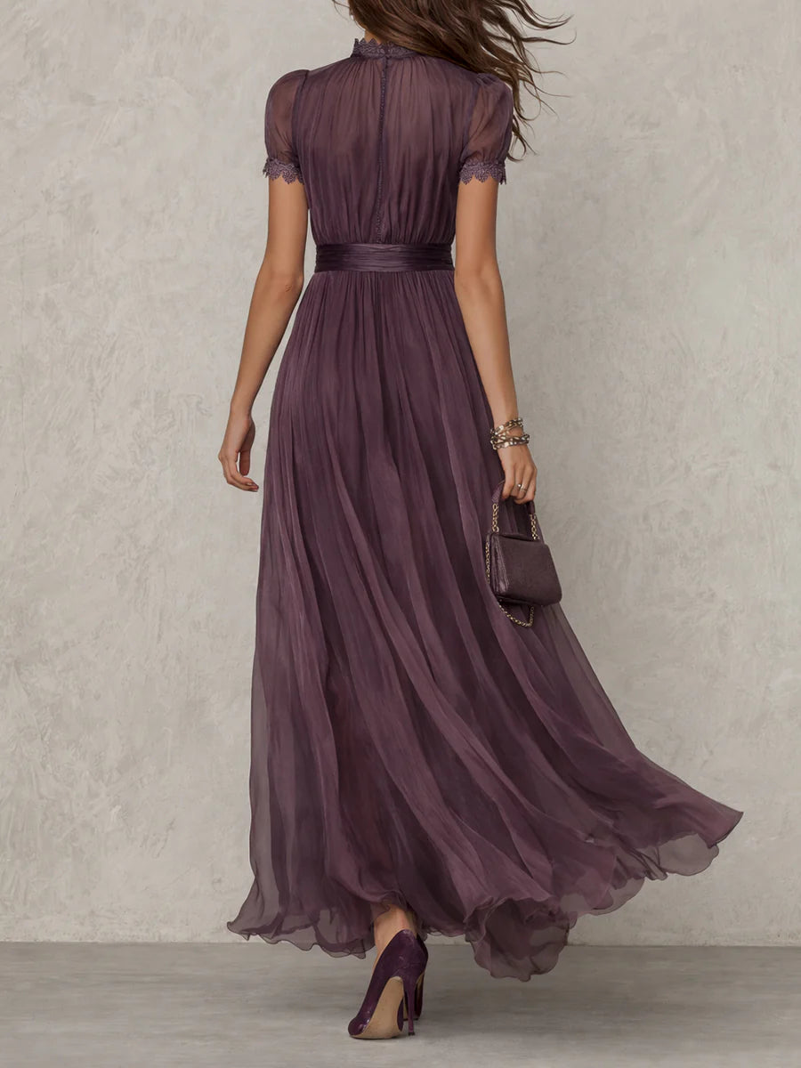 Vintage Violine | Robe Longue