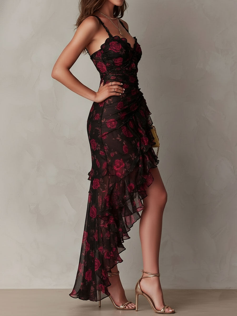Robe Fleurs de Minuit