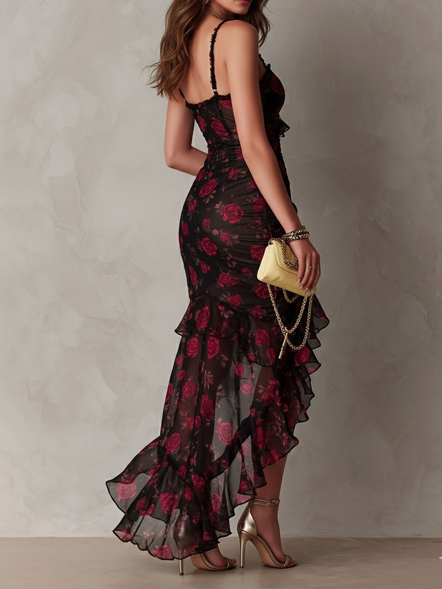 Robe Fleurs de Minuit