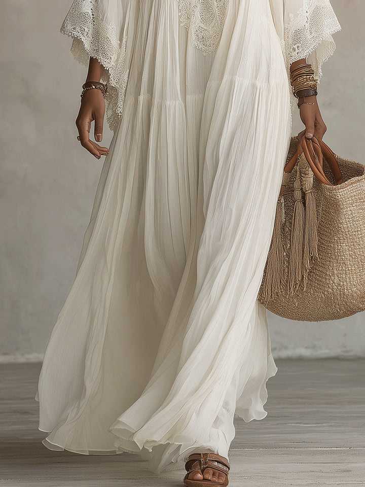 Brise Marine | Robe Longue Mousseline