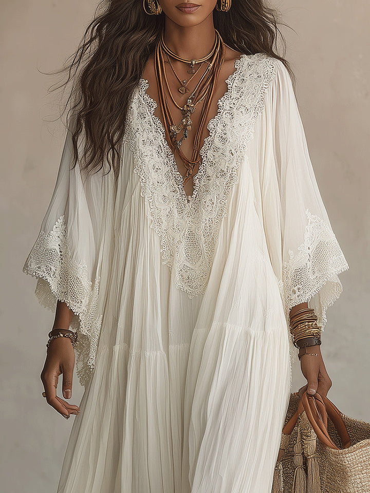 Brise Marine | Robe Longue Mousseline