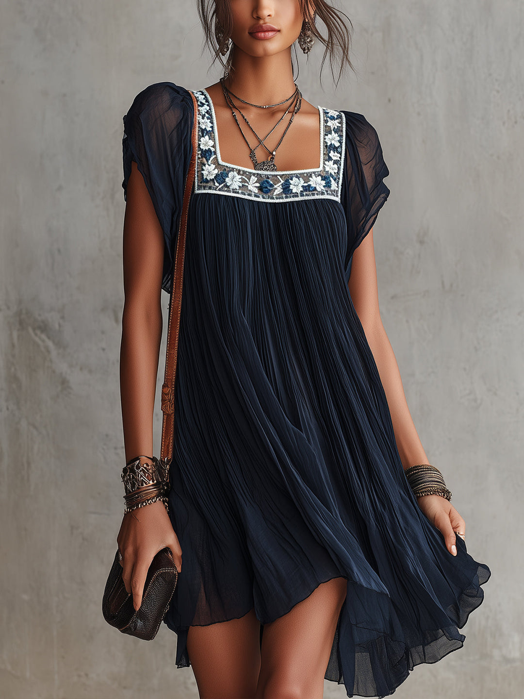 Robe Poésie Brodée