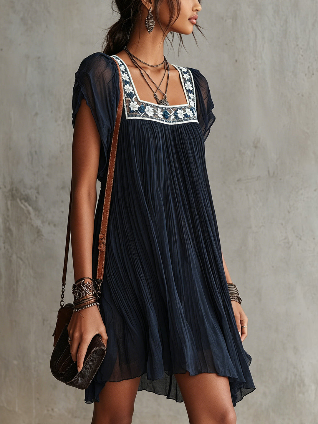 Robe Poésie Brodée