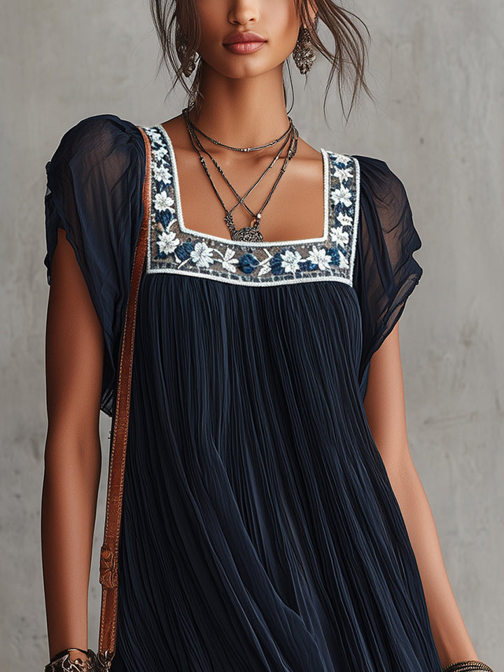 Robe Poésie Brodée