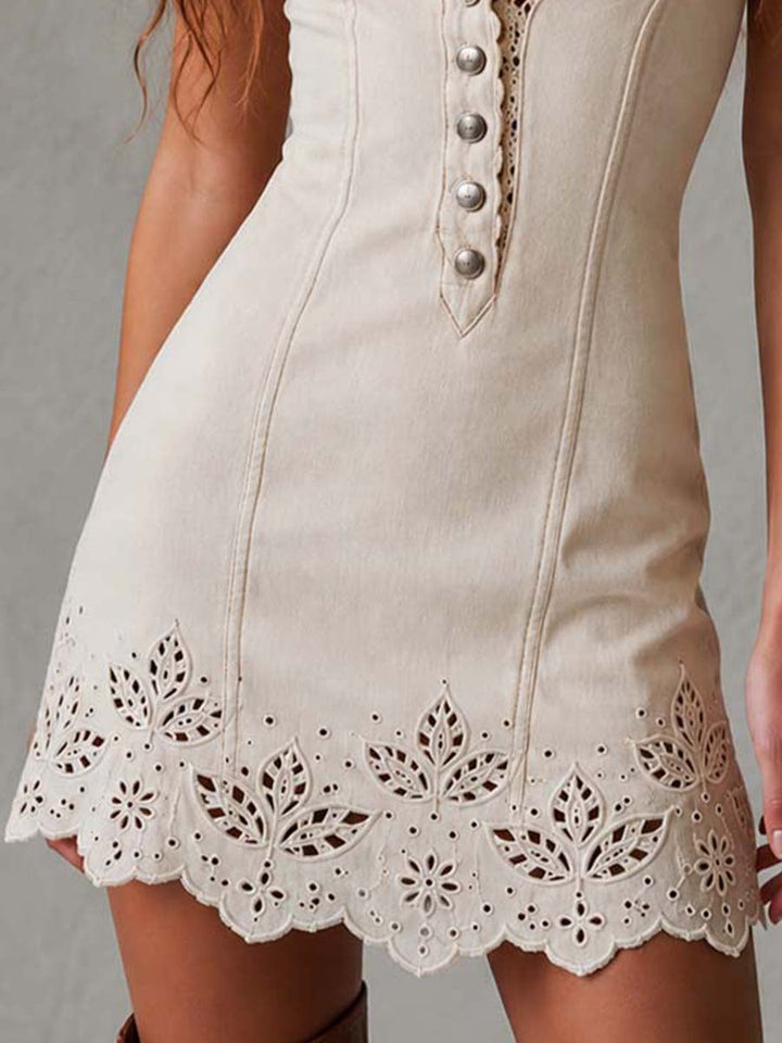 Robe Dentelle d'Ivoire