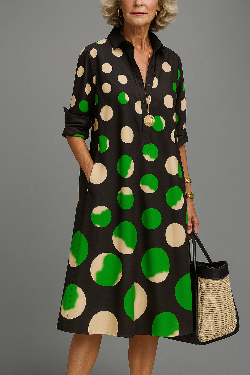 Grâce Nocturne | Robe Midi