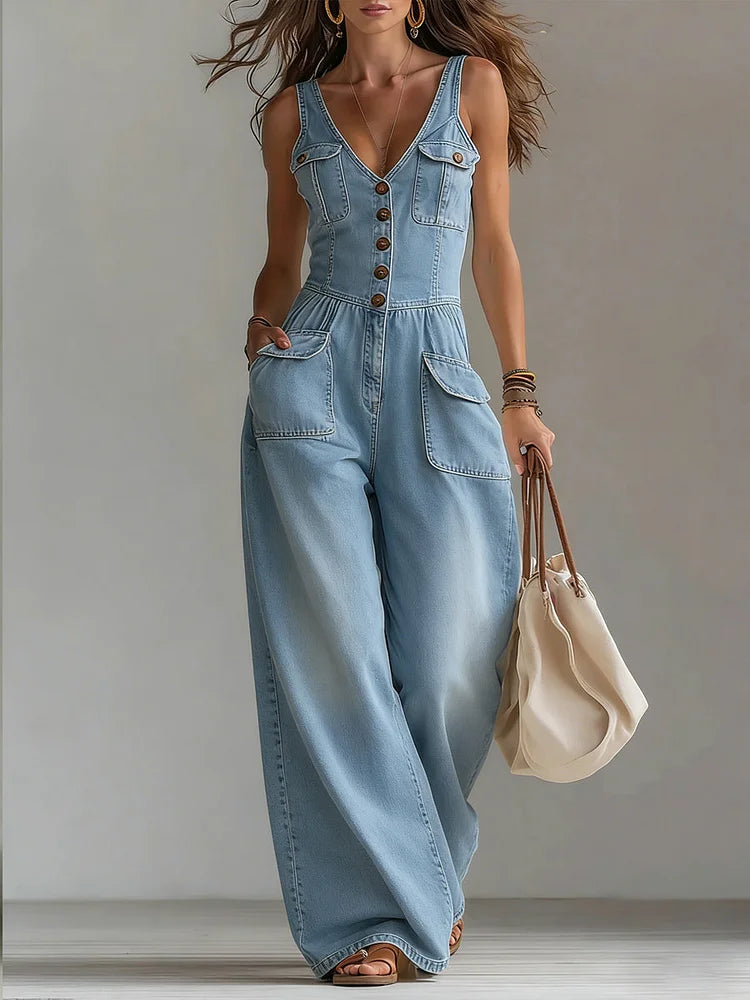 Denim Essentiel | Combinaison Décontractée