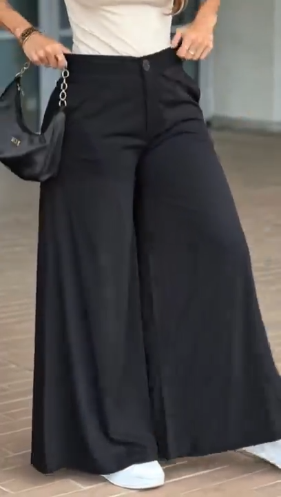 Delphine | Pantalon Fluide Coupe Ample