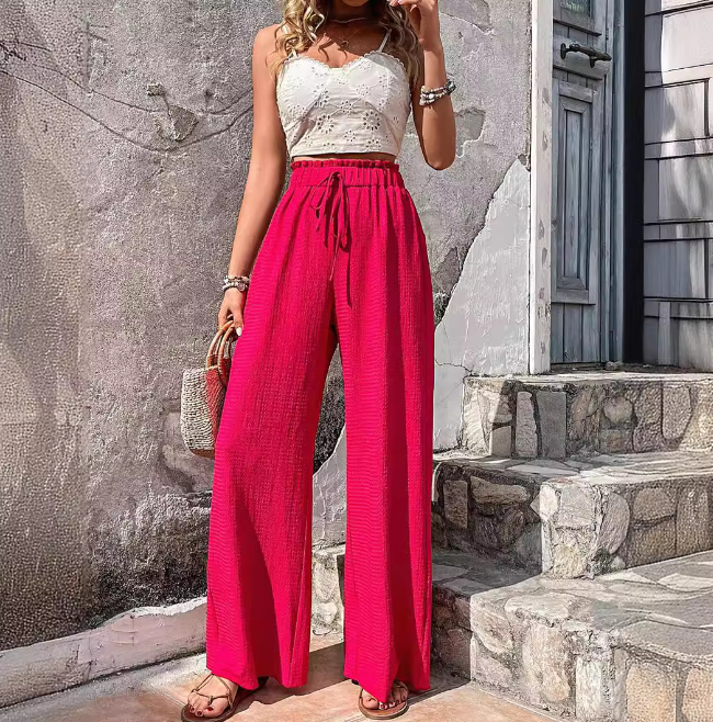 Pantalon Ivoire Flow
