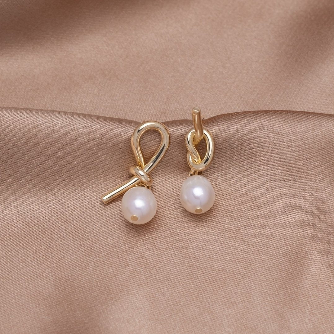 Éclat Nacré | Boucles d'Oreilles